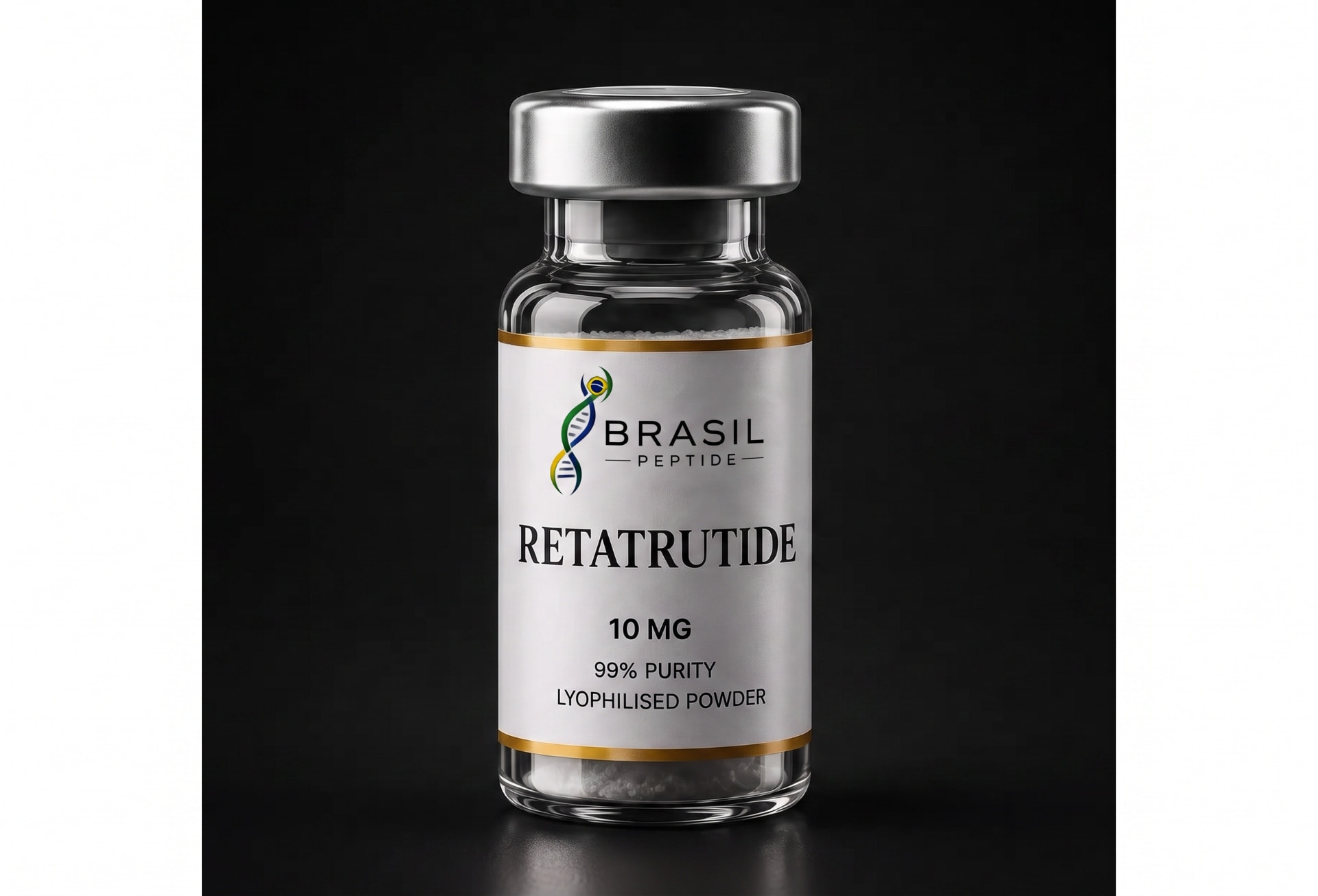Retatrutida — frasco de peptídeo de pesquisa 10mg